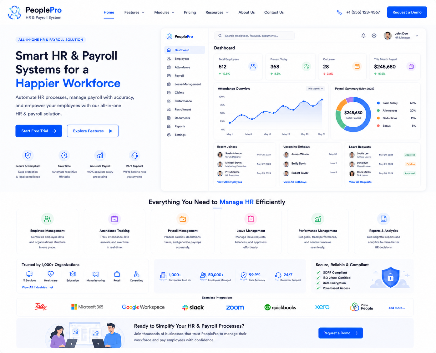 HR & Payroll Systems